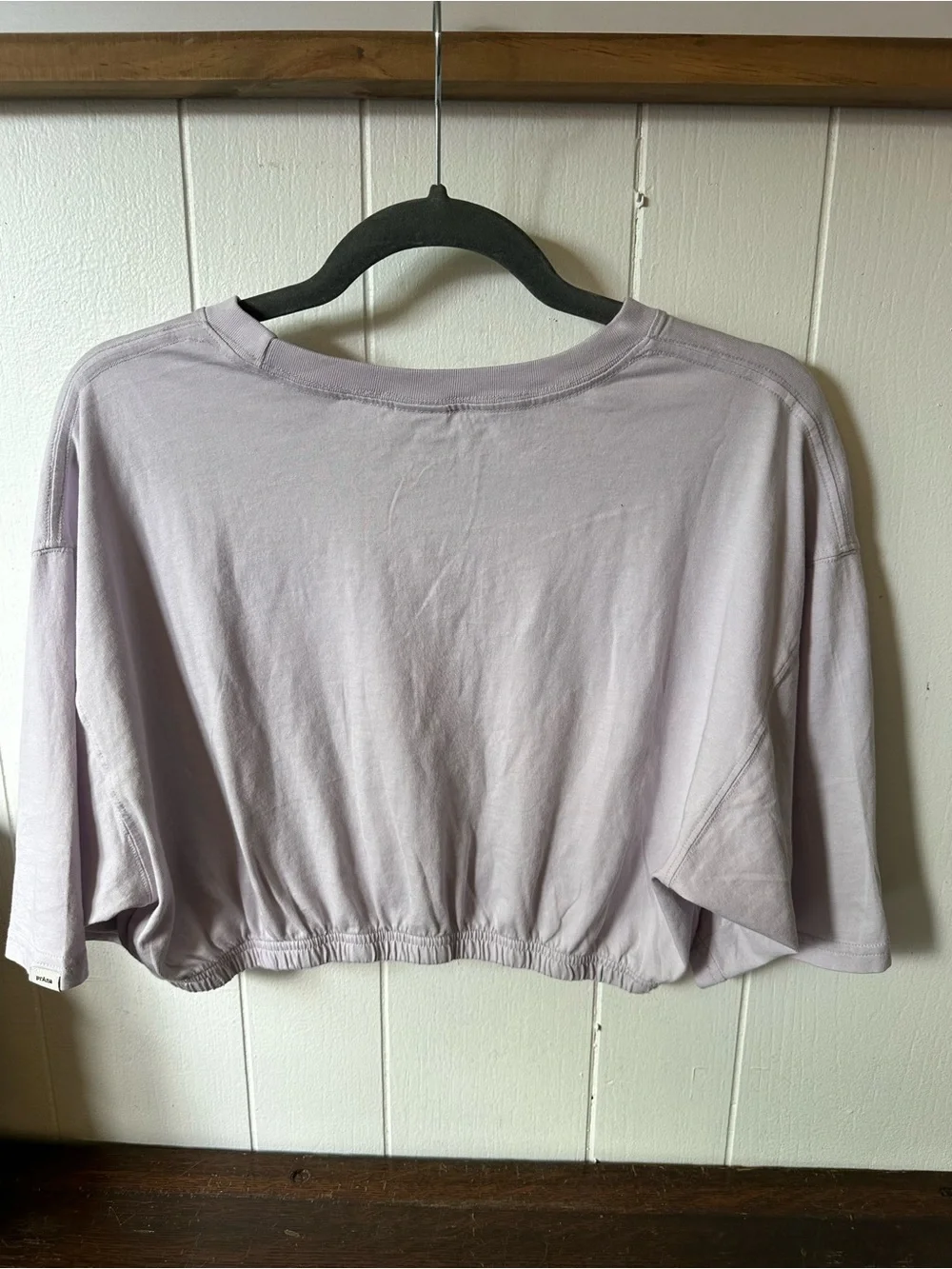 Prana Lavender Cropped Tee - Picture 2 of 6